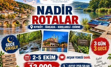 NADİR ROTALAR KIYIKÖY&İĞNEADA&KIRKLARELİ& EDİRNE